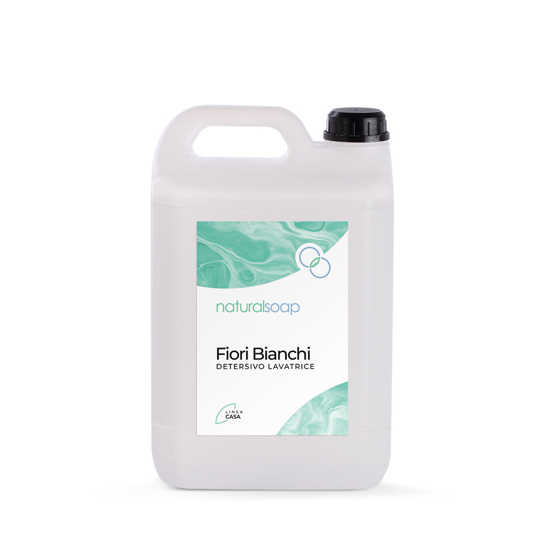 Detersivo Lavatrice Fiori Bianchi