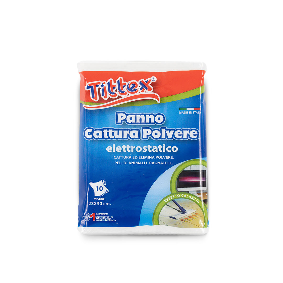 Panni Cattura Polvere Elettrostatici - 23x30 - 10pz
