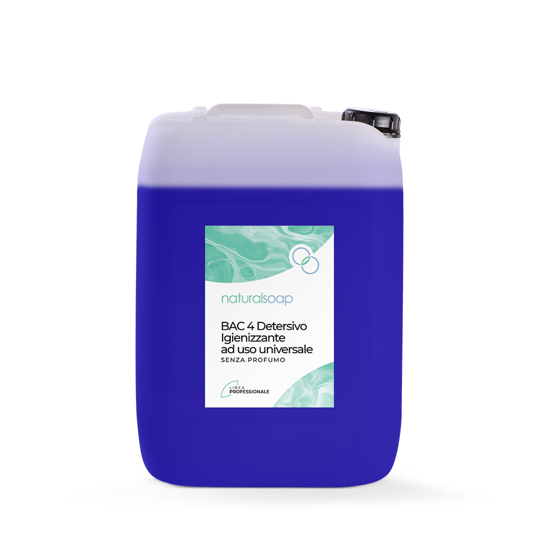 BAC 4 Detersivo Igienizzante ad uso universale - Senza Profumo