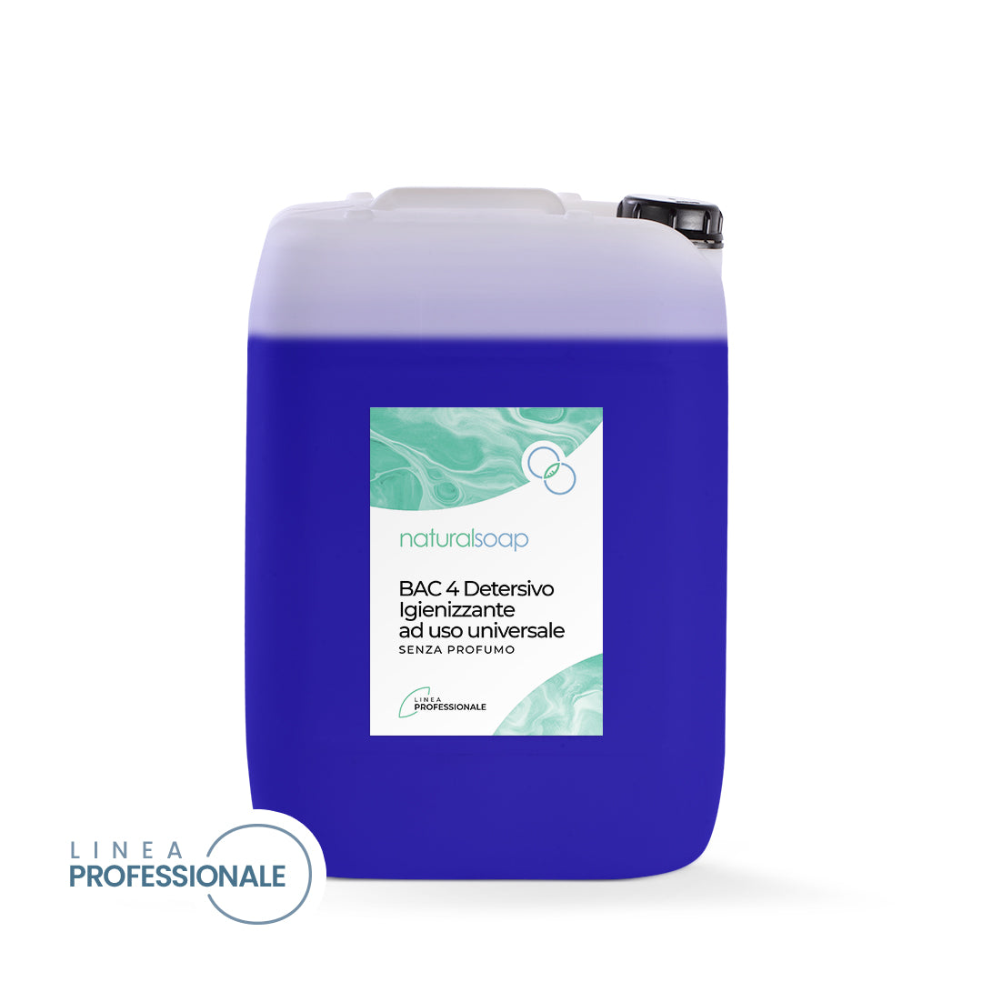 BAC 4 Detersivo Igienizzante ad uso universale - Senza Profumo