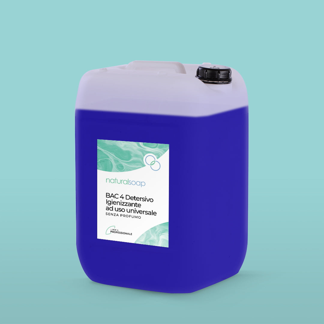 BAC 4 Detersivo Igienizzante ad uso universale - Senza Profumo
