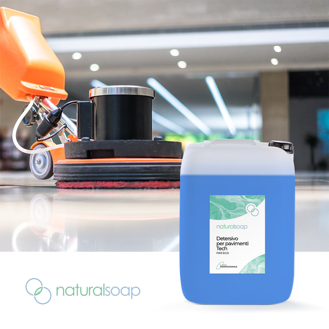 Detersivo per Pavimenti Tech - Fresco - Macchine Lavapavimenti