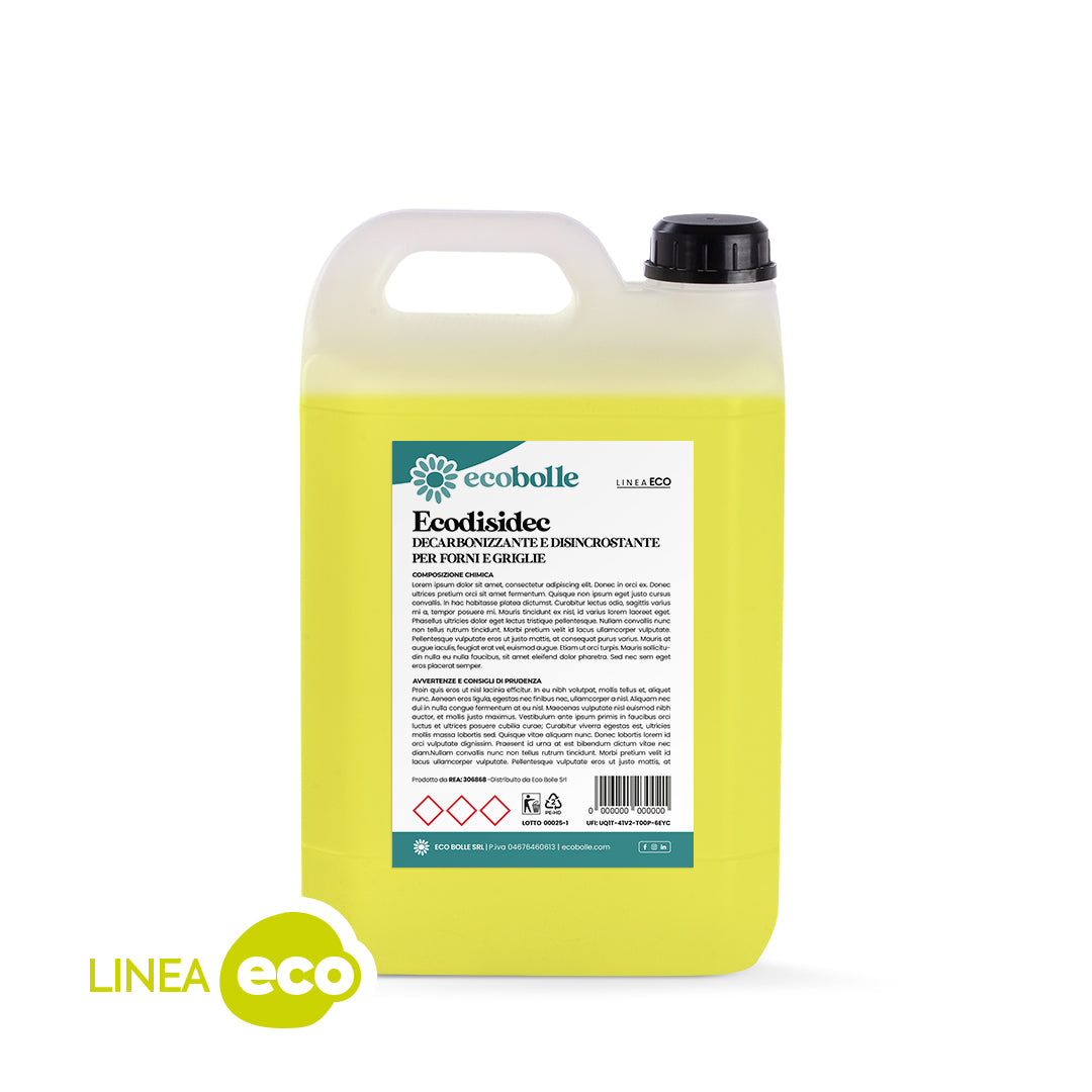 Ecodisidec - Decarbonizzante e disincrostante per forni e griglie