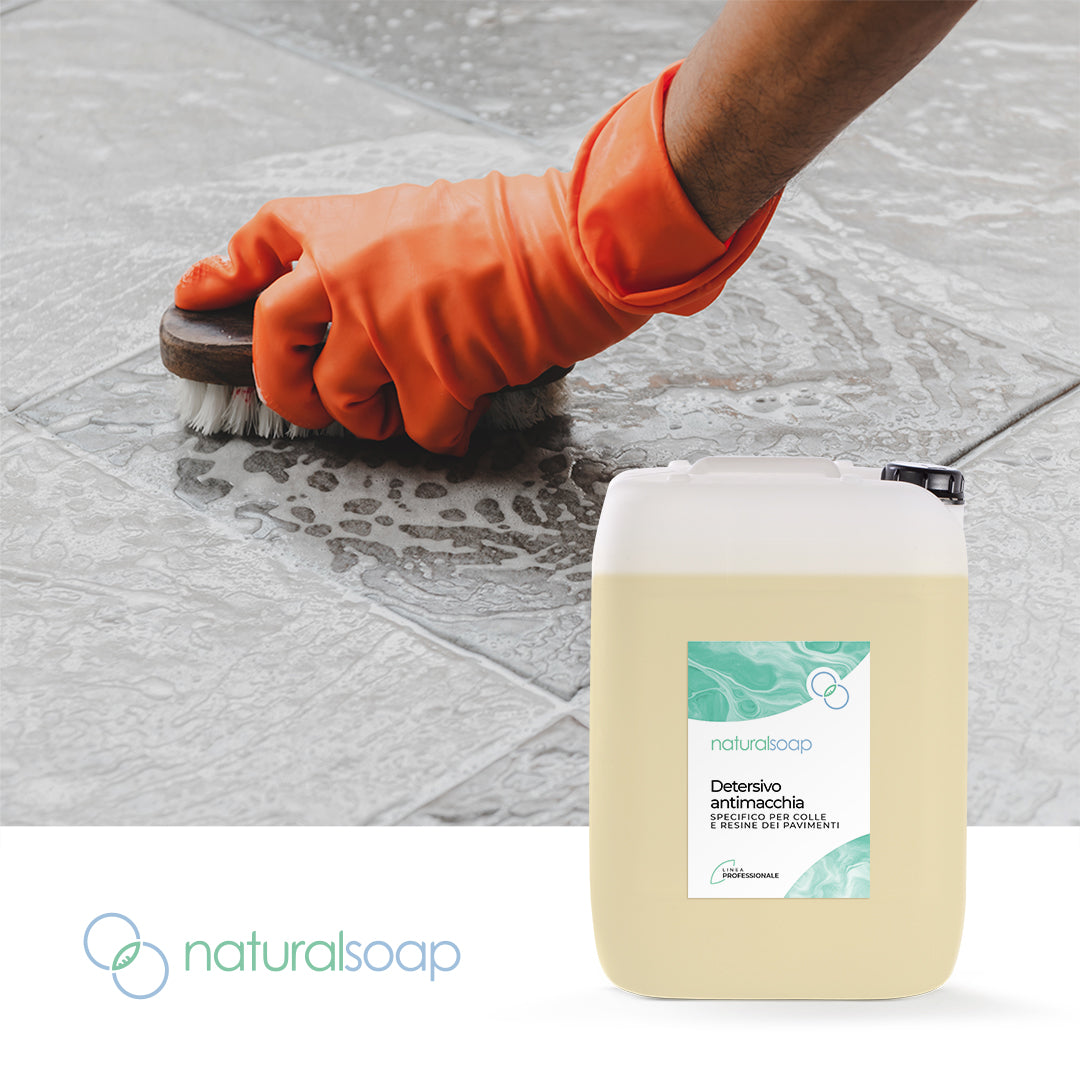 Detersivo Antimacchia - Specifico per colle e resine dei pavimenti