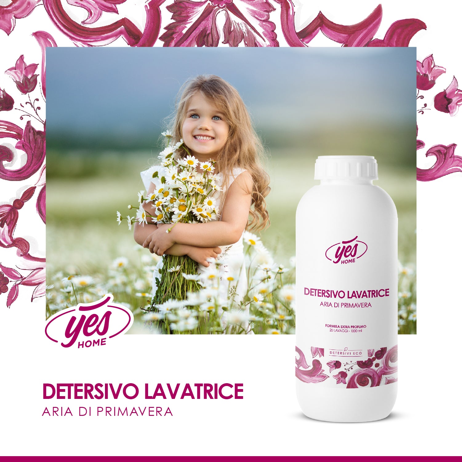 Detersivo Lavatrice Plus ECO - Aria di Primavera - 1lt