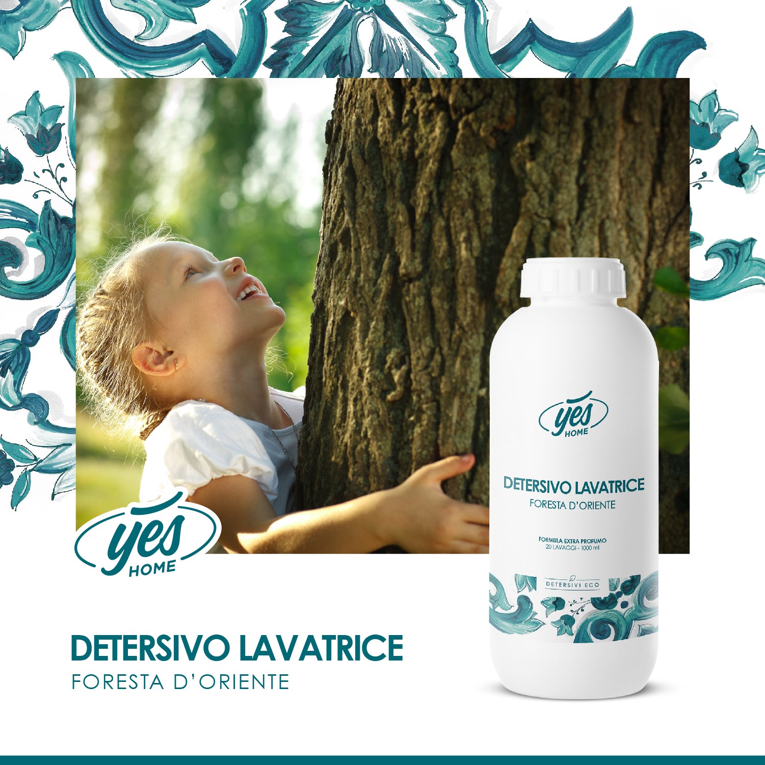 Detersivo Lavatrice Plus ECO - Foresta d'Oriente - 1lt