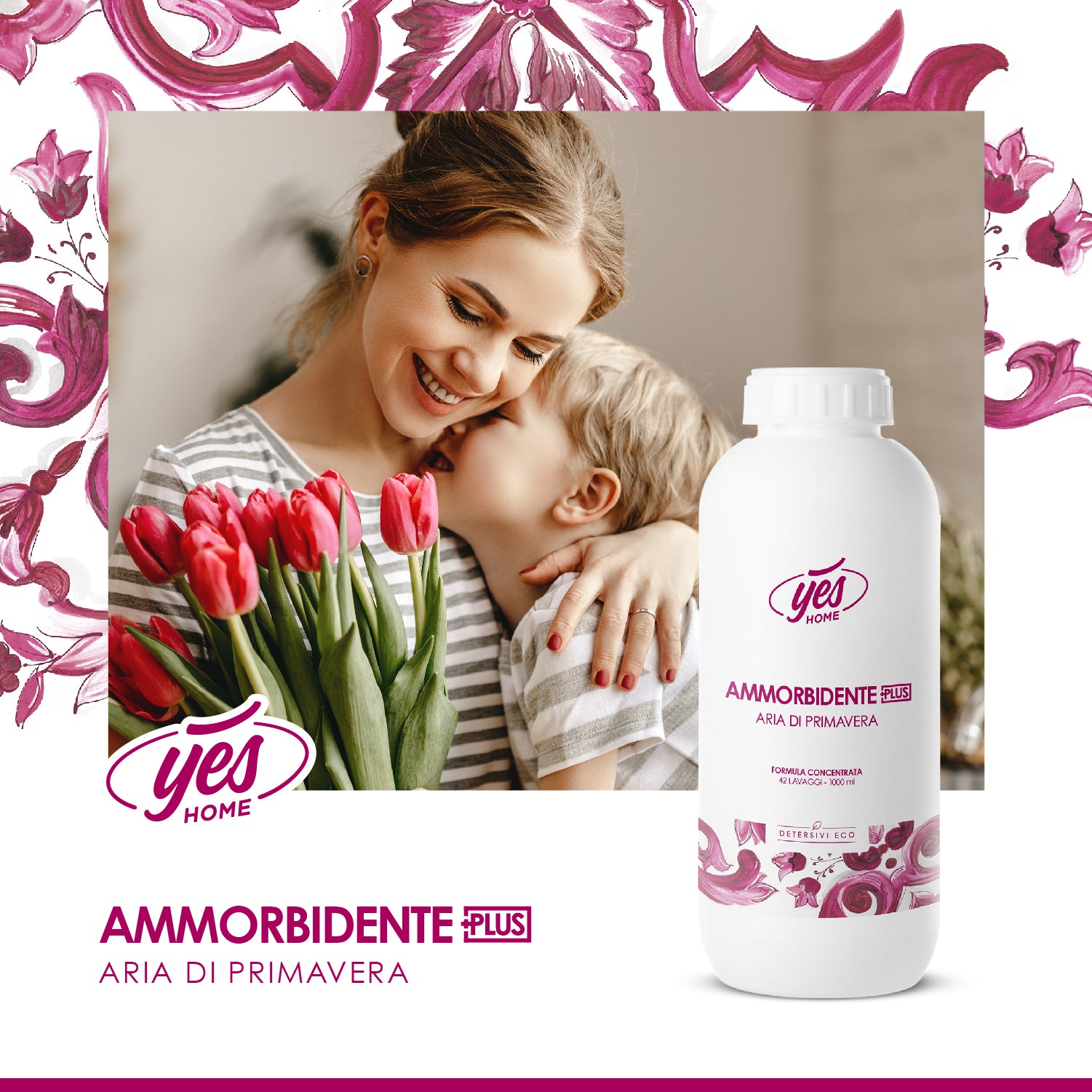 Ammorbidente Plus ECO - Aria di Primavera - 1lt