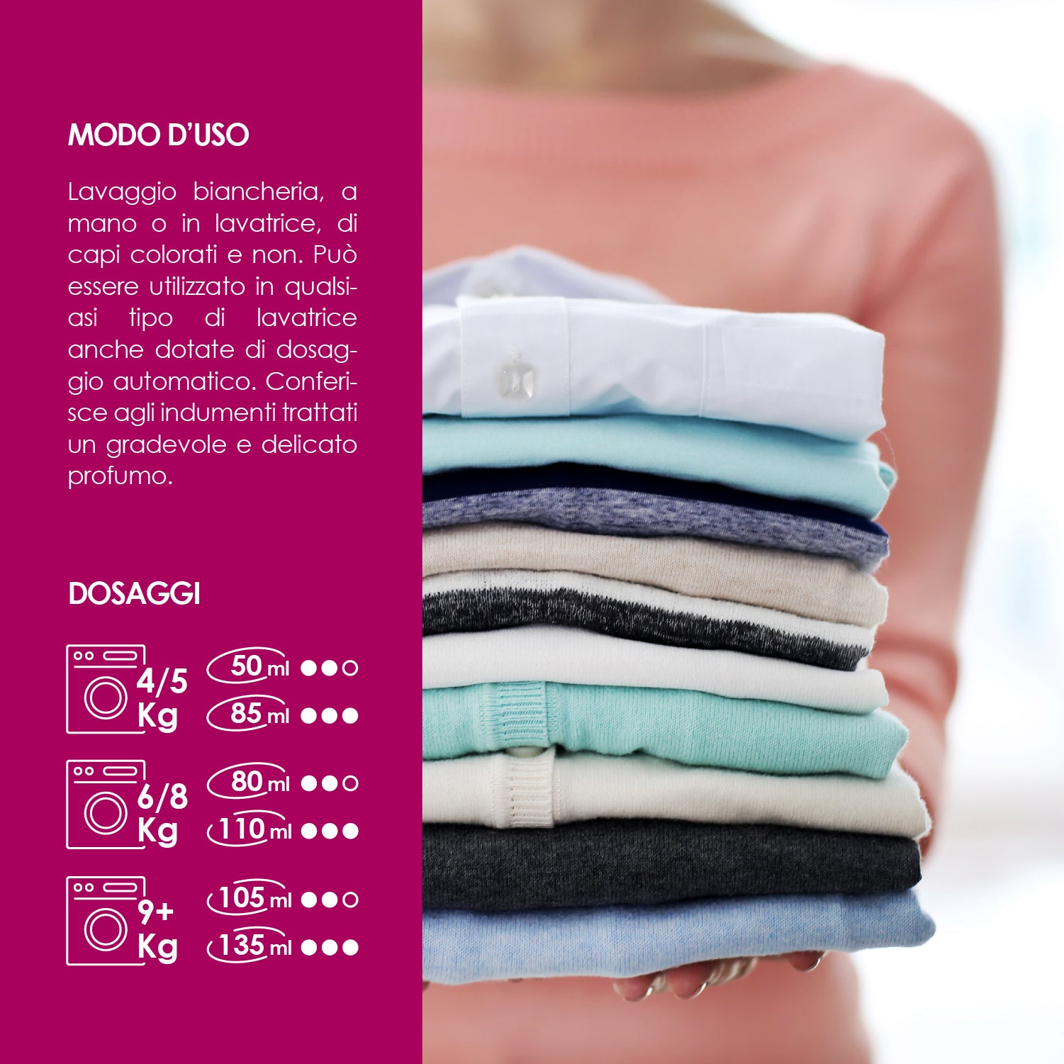 Detersivo Lavatrice Plus ECO - Aria di Primavera - 1lt