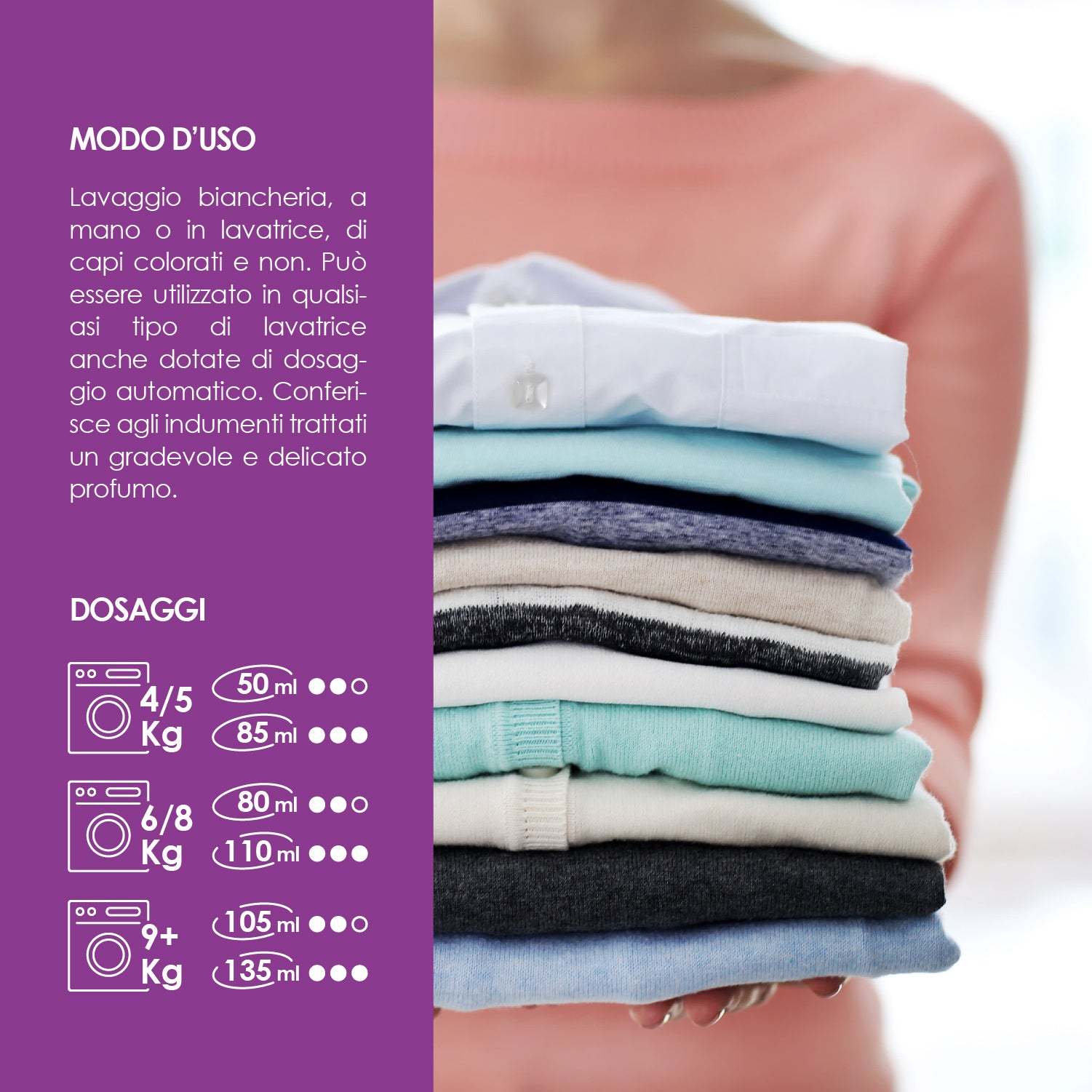 Detersivo Lavatrice Plus ECO - Profumo di Provenza - 1lt