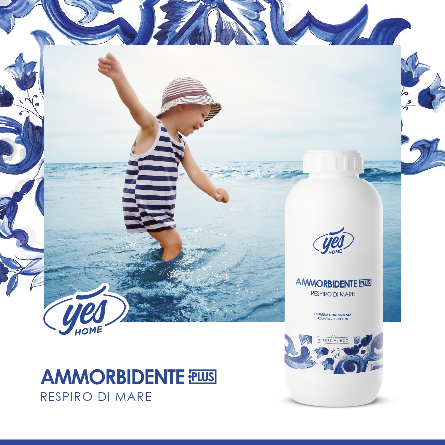 Ammorbidente Plus ECO - Respiro di Mare - 1lt