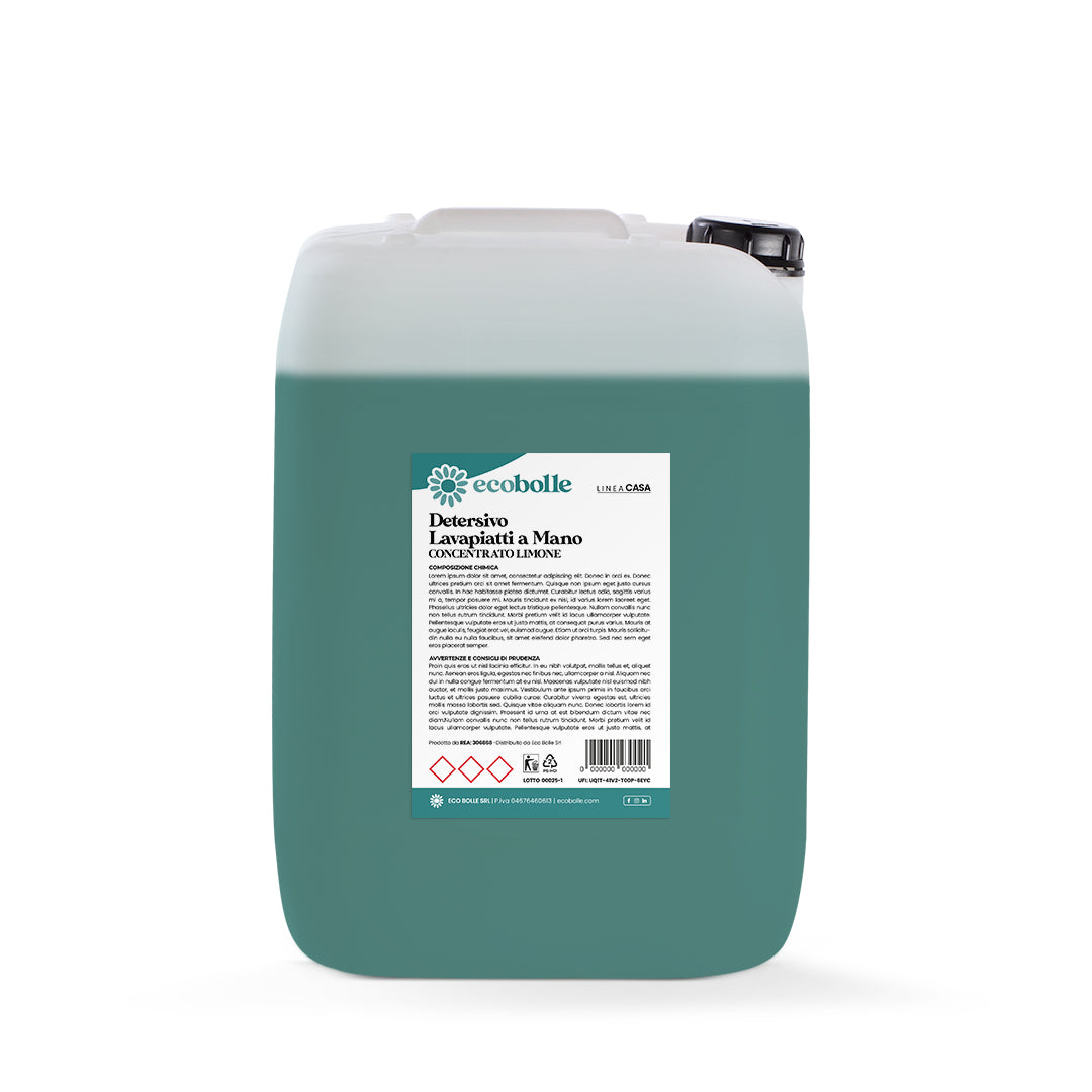 Detersivo Lavapiatti a Mano - Concentrato Limone
