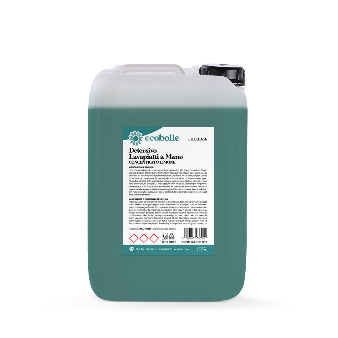 Detersivo Lavapiatti a Mano - Concentrato Limone