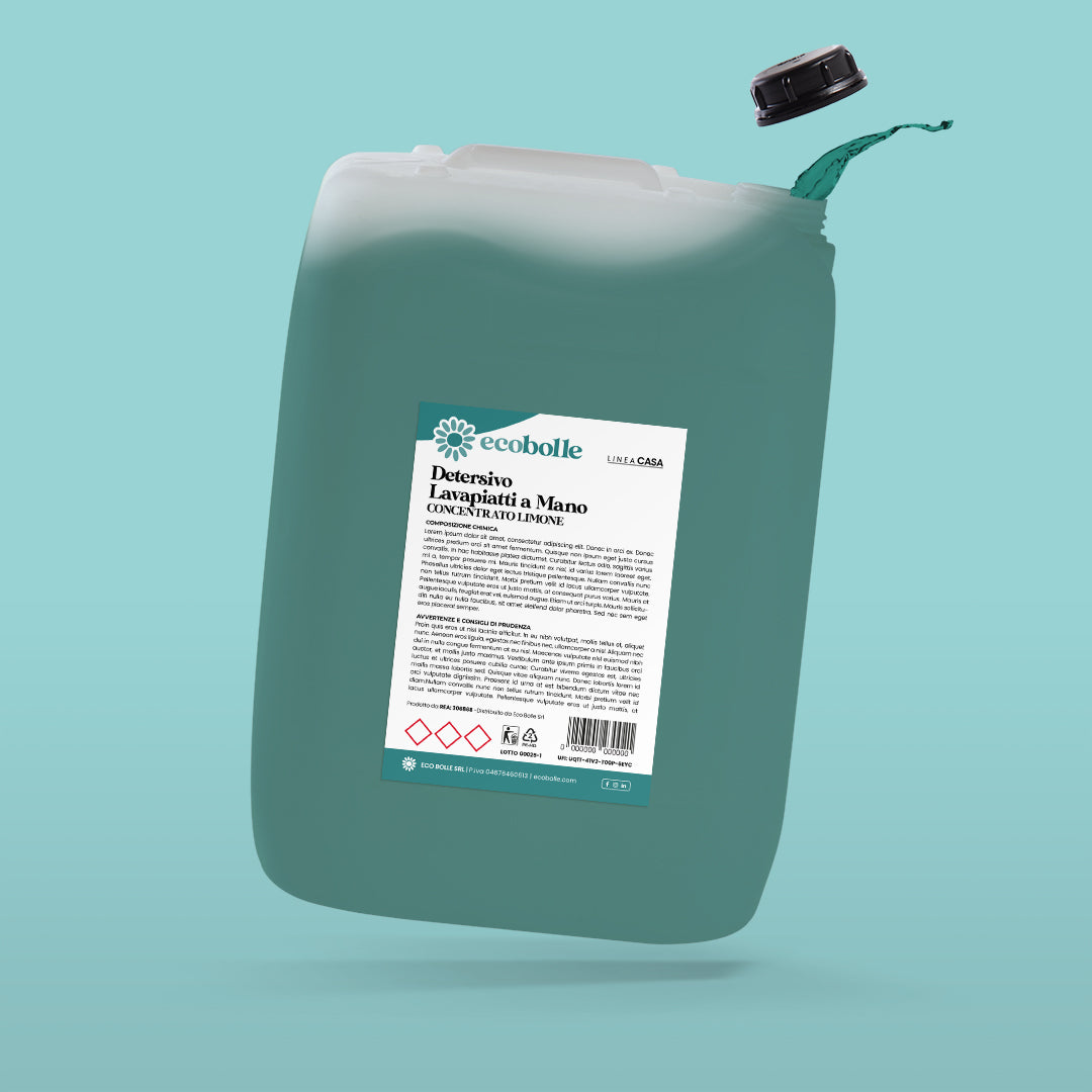 Detersivo Lavapiatti a Mano - Concentrato Limone