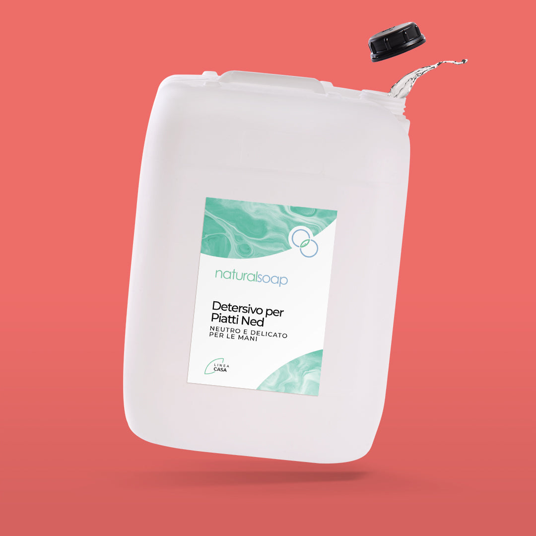 Detersivo Lavapiatti a Mano NED - Neutro e delicato per le mani