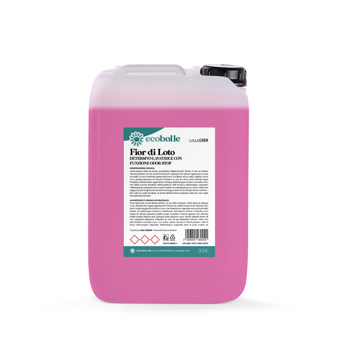 Detersivo Lavatrice Fior di Loto - Funzione Odor Stop