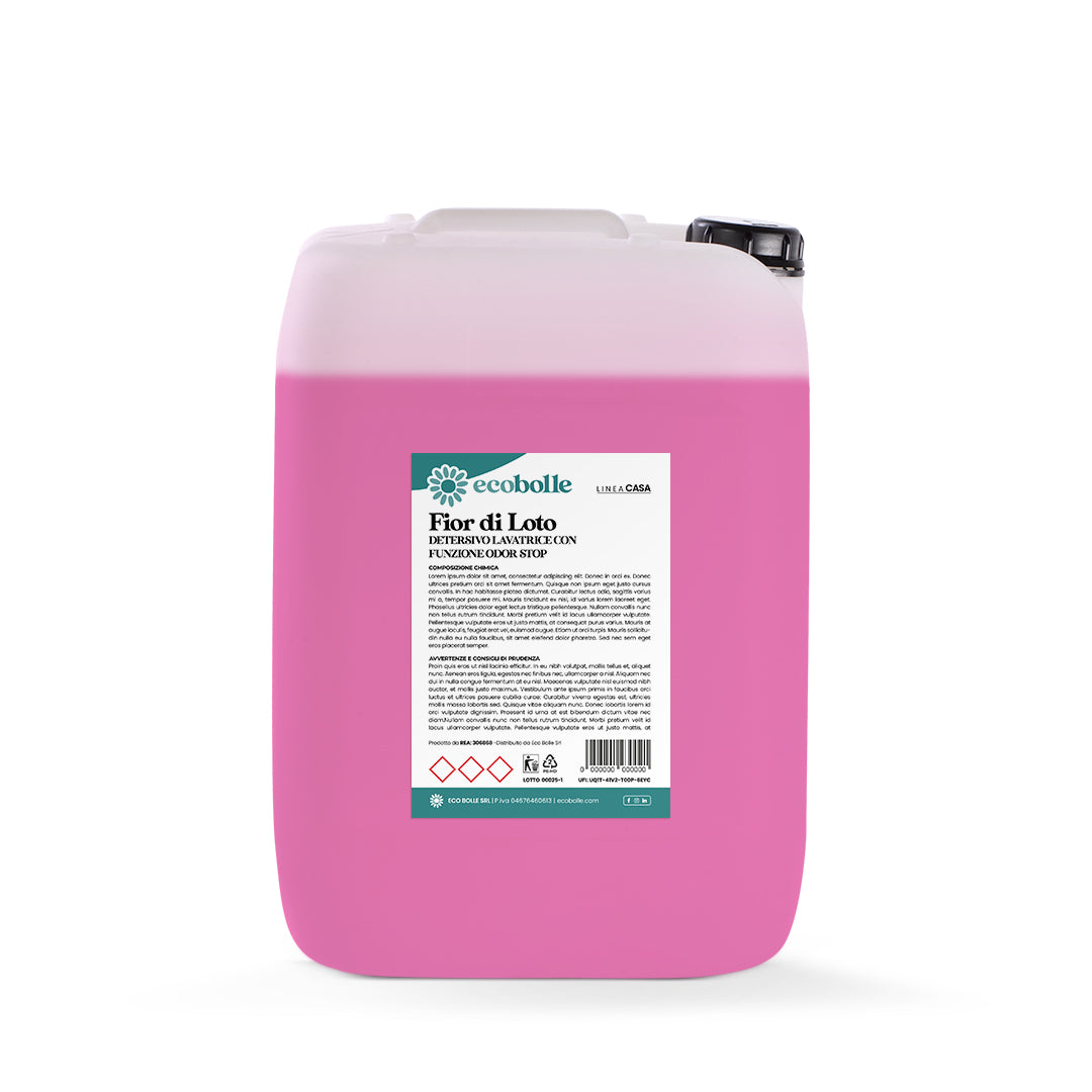 Detersivo Lavatrice Fior di Loto - Funzione Odor Stop