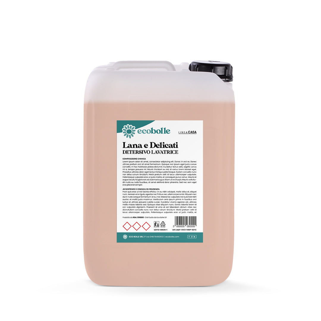 Detersivo Lavatrice Lana e Delicati
