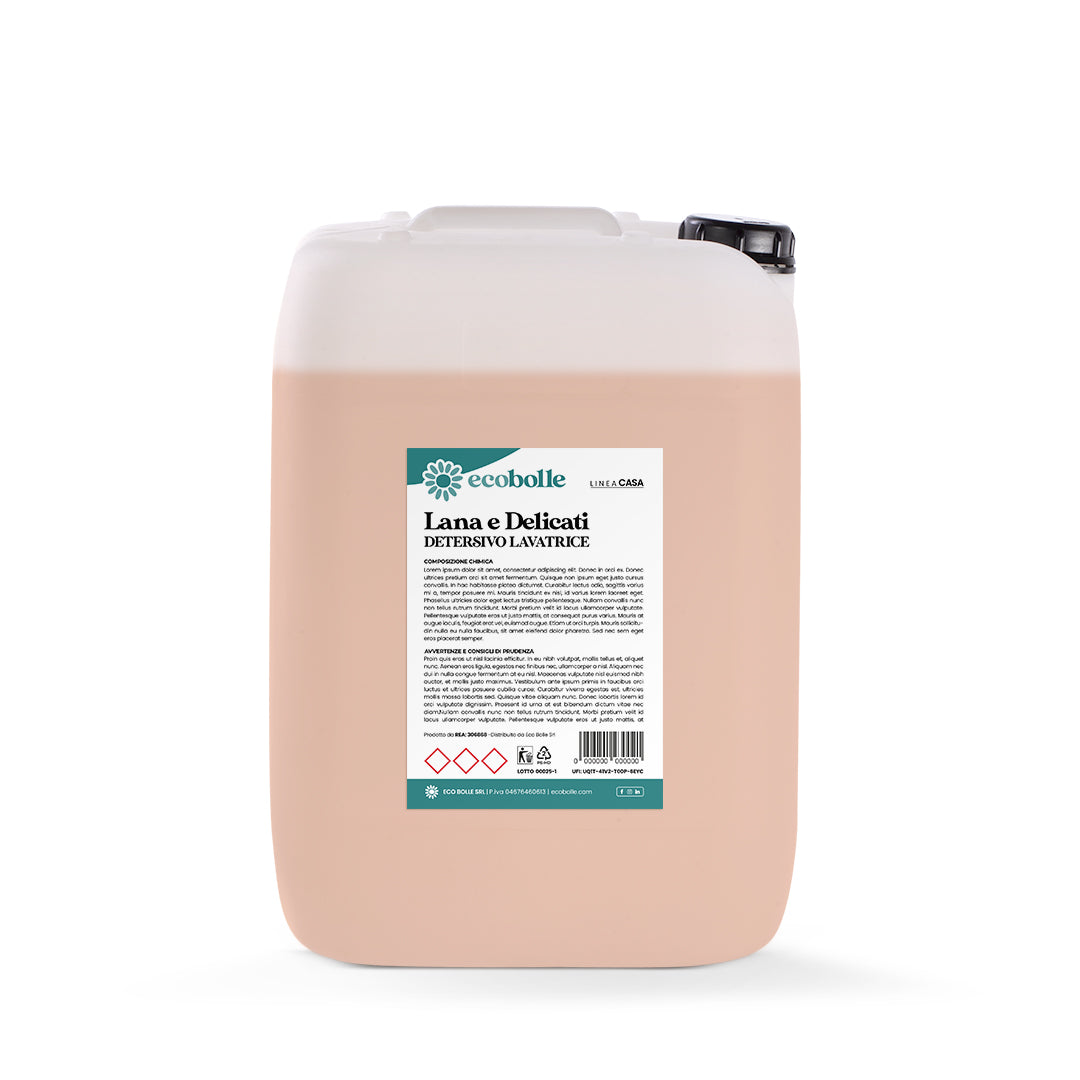 Detersivo Lavatrice Lana e Delicati