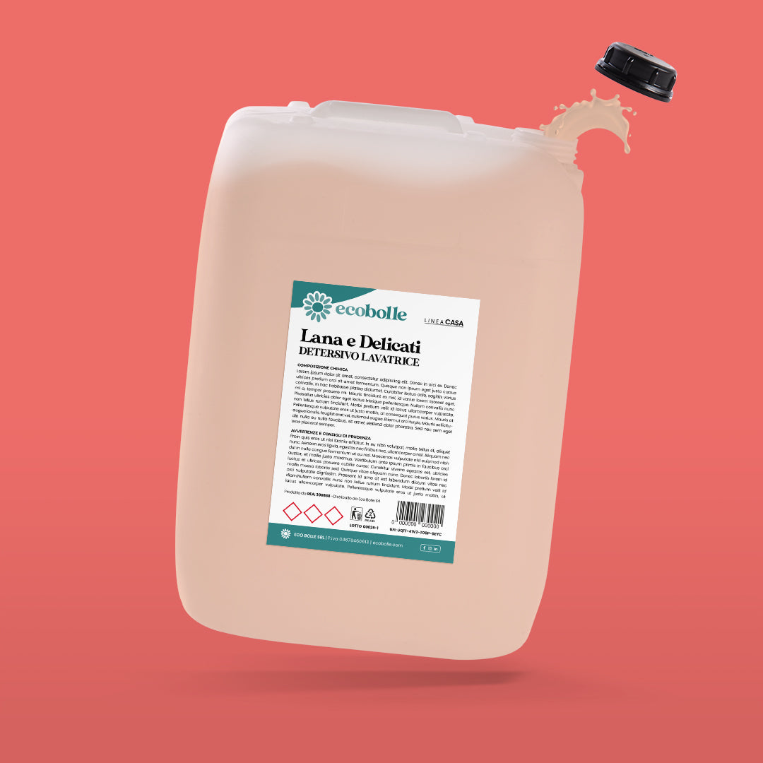 Detersivo Lavatrice Lana e Delicati