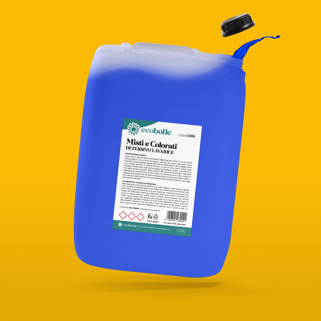 Detersivo Lavatrice Misti e colorati