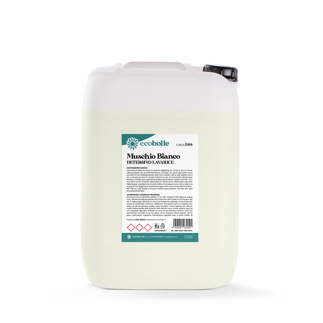 Detersivo Lavatrice Muschio Bianco