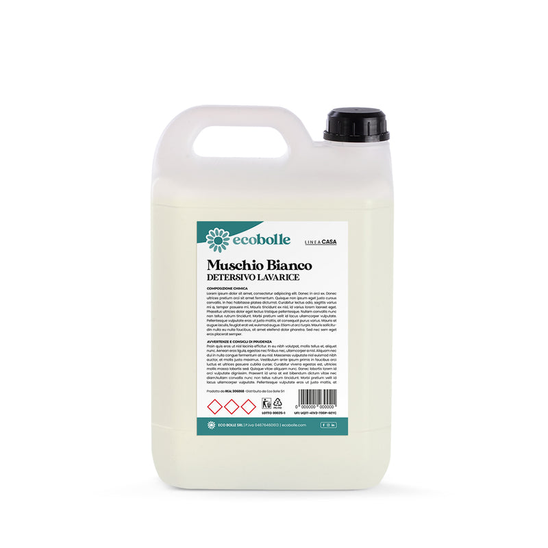 Detersivo Lavatrice Muschio Bianco