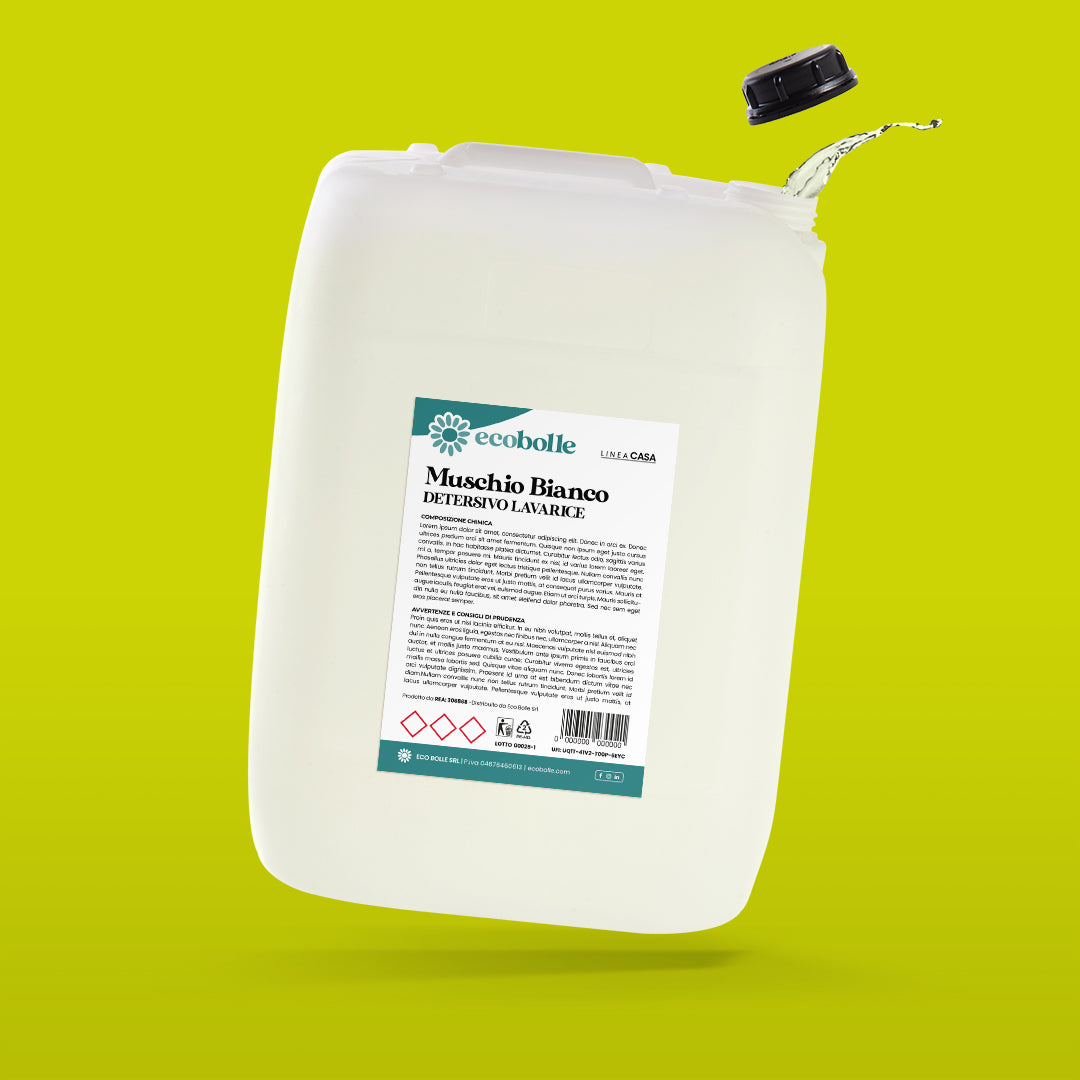 Detersivo Lavatrice Muschio Bianco