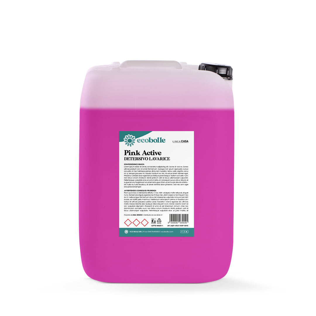 Detersivo Lavatrice Pink Active