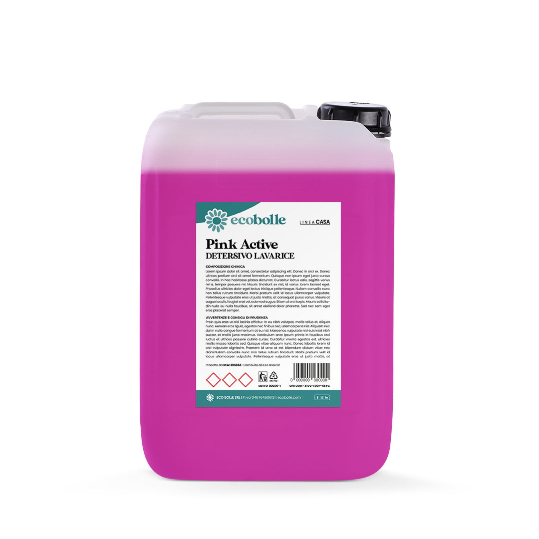 Detersivo Lavatrice Pink Active