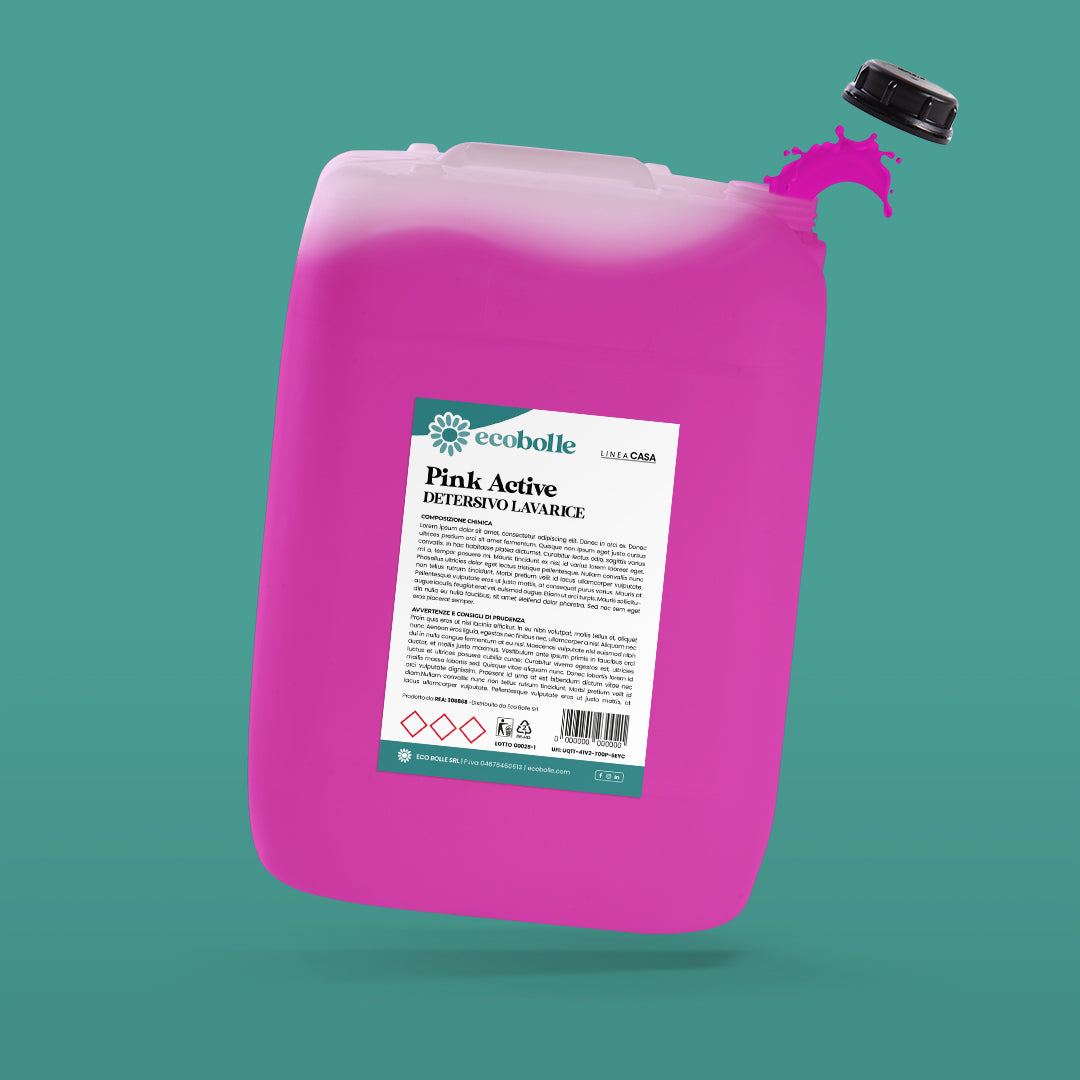 Detersivo Lavatrice Pink Active