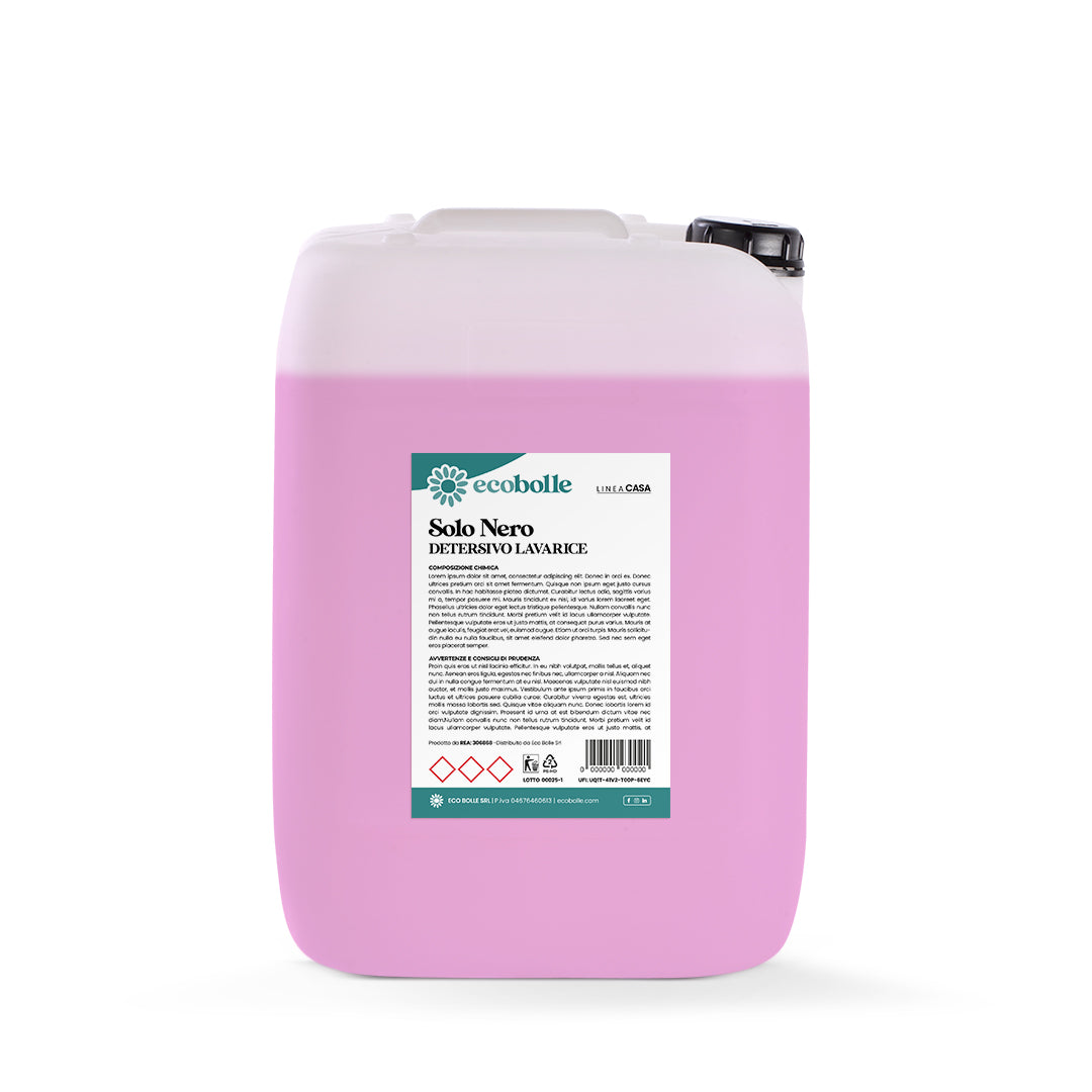Detersivo Lavatrice Solo Nero