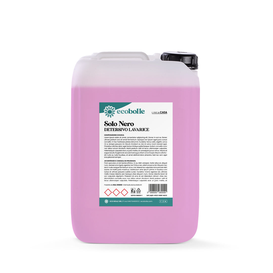 Detersivo Lavatrice Solo Nero