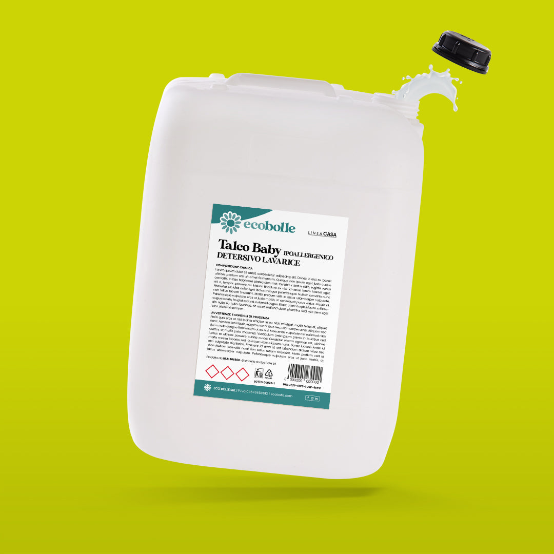 Detersivo Lavatrice Talco Baby Ipoallergenico