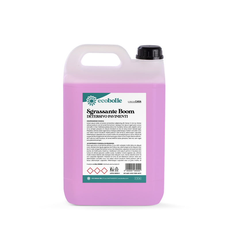Detersivo Pavimenti Sgrassante Boom