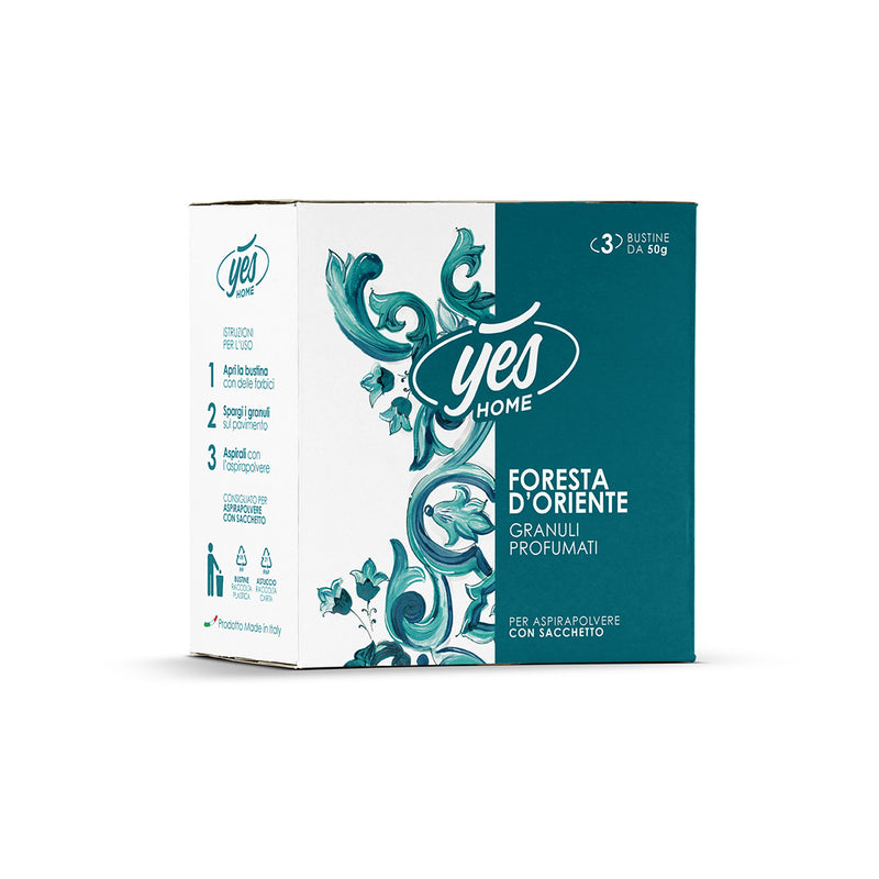Granuli Profumati Classic - per aspirapolvere con sacchetto - Foresta d'Oriente