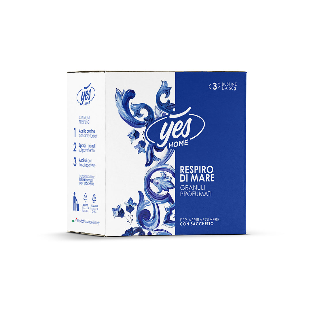 Granuli Profumati Classic - per aspirapolvere con sacchetto - Respiro di Mare