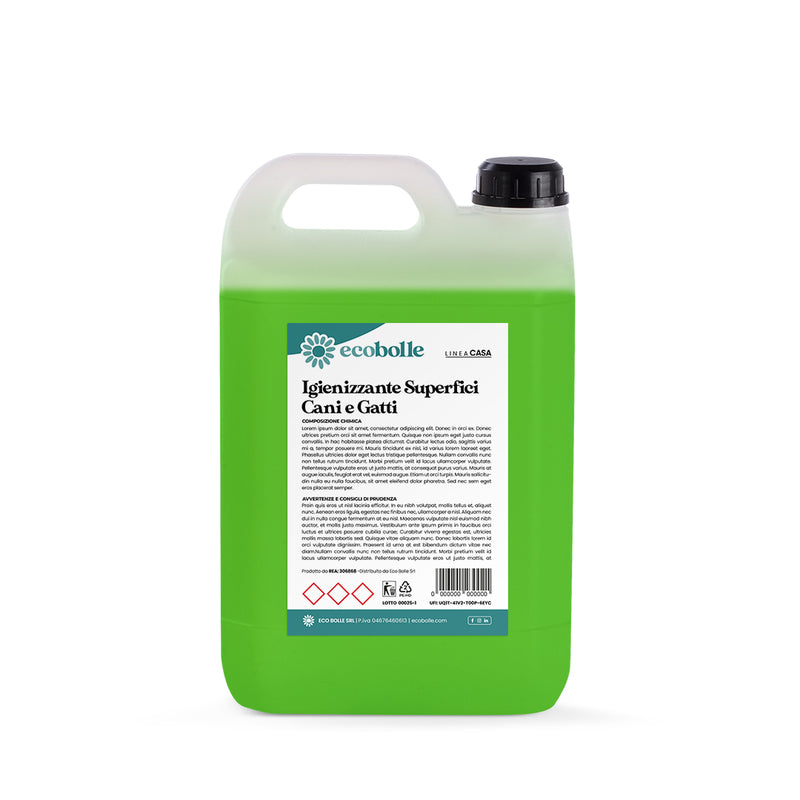 Igienizzante Superfici Cani e Gatti