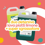 Duo - Detersivo Lava Piatti Limone + Super Sgrassatore