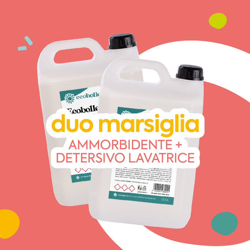 Duo Marsiglia - Ammorbidente + Detersivo Lavatrice – shopdetersivi