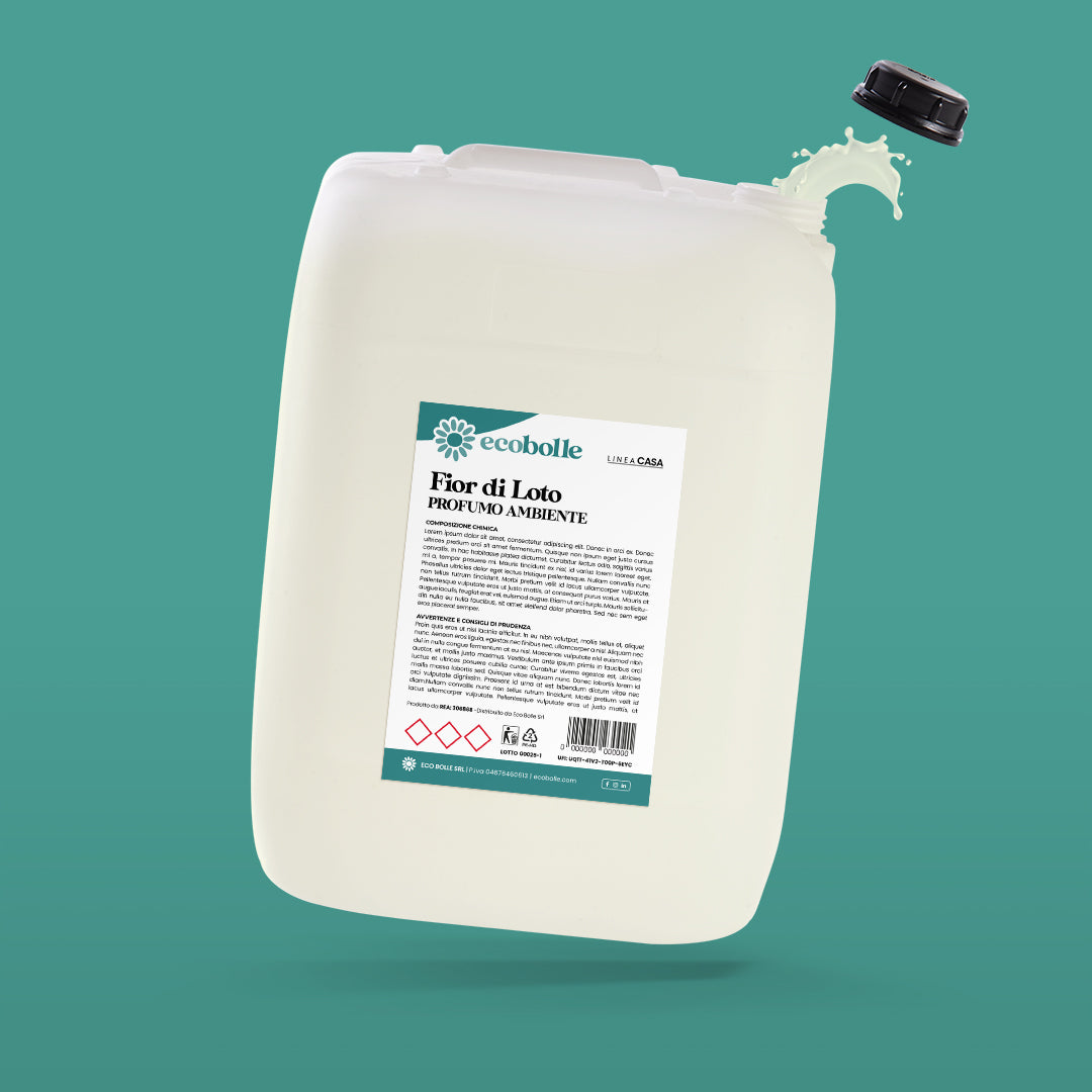 Ricarica Profumo Ambiente 500ml Fior Di Cotone – Fragranza Floreale Con Note Di Orchidea, Rosa E Peonia – Made In Italy