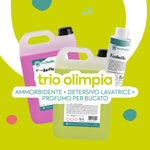 Trio Olimpia - Ammorbidente + Detersivo Lavatrice + Profumo per Bucato